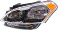 Evan-Fischer Headlight Assembly Compatible with 2012-2013 Kia Soul Halogen with Auto ON/OFF Driver Side