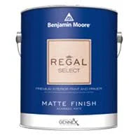 Benjamin Moore Regal Select Interior Paint Matte 2x Base 5 Gallon