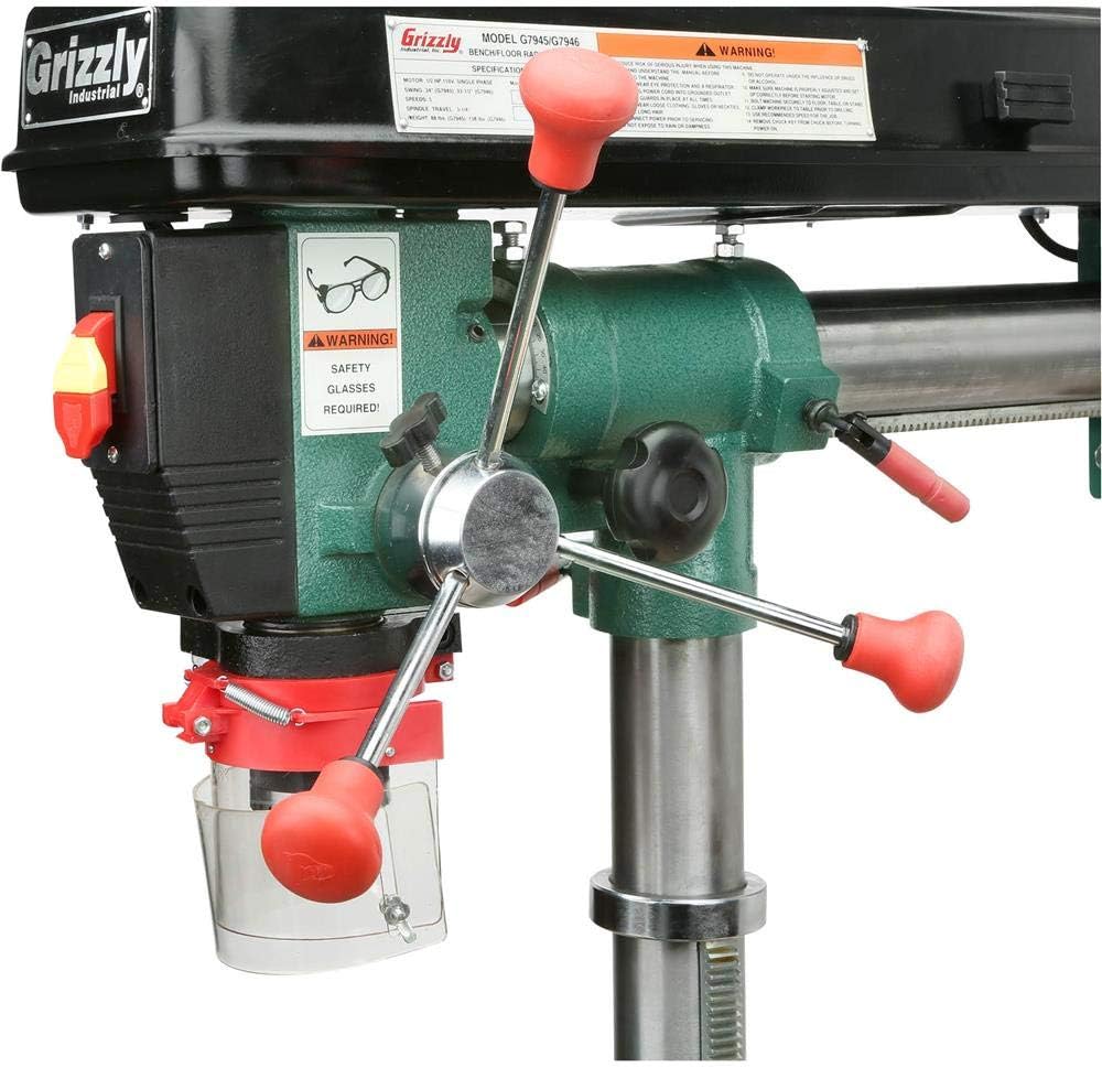 34" Benchtop Radial Drill Press H5629