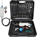 YFIXTOOL Fuel Injection Cleaner Tool, Fuel System Injector Tester and Cleaner Kit for Automotive Gasoline Petrol EFI Throttle (600ML, 140PSI)