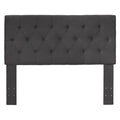 Tina Adult Upholstered Full/Queen Headboard Gray - miBasics