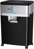 BONSEN 18-Sheet Paper Shredder, 30-Minute Heavy Duty Cross-Cut Paper, CD and Credit Card Shredder for Office, Ultra Quiet Shredder with 6.6 Gallons Pullout Basket (S3104)
