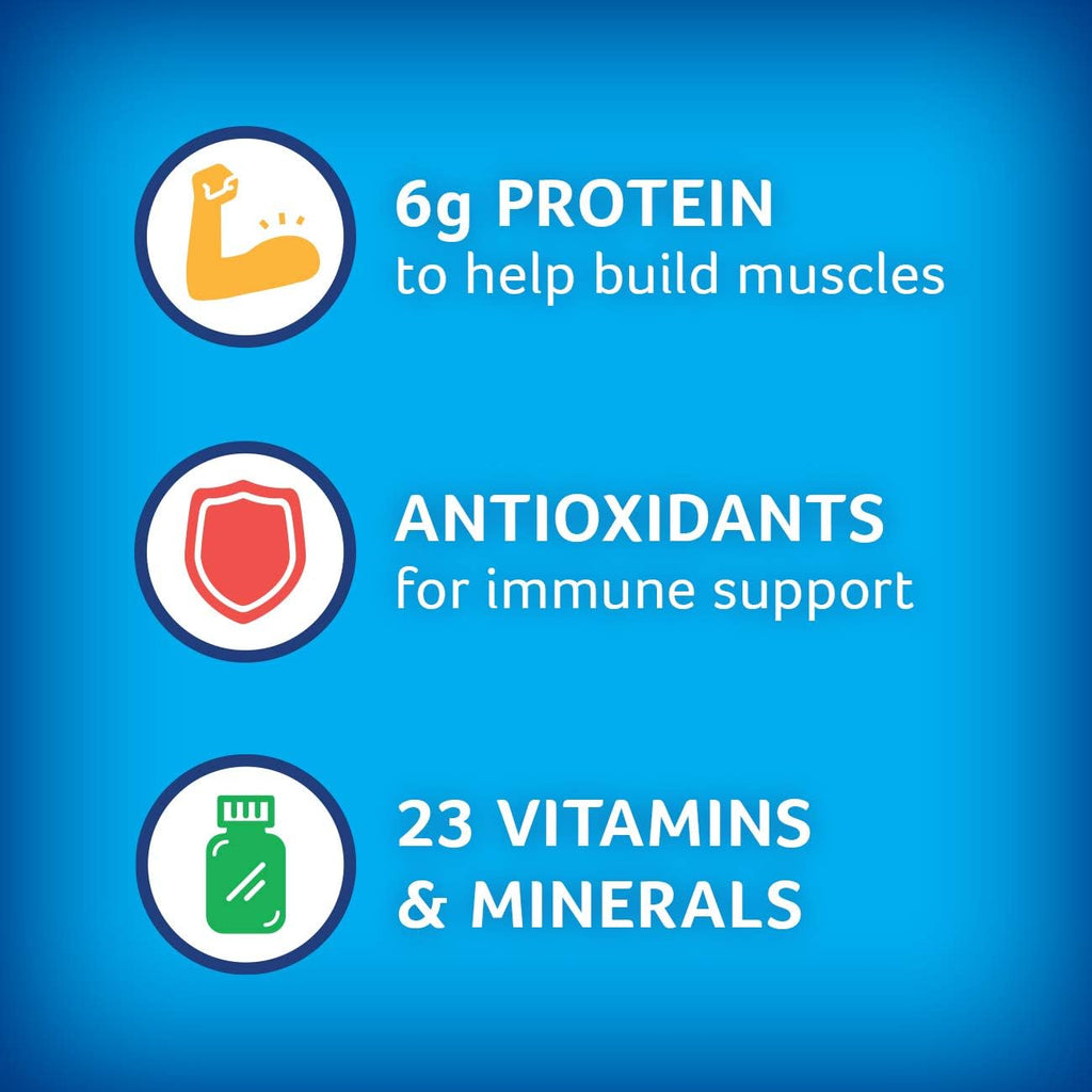 Vanilla Nutritional Shake Mix Powder for Kids with Protein and Vitamins V31882