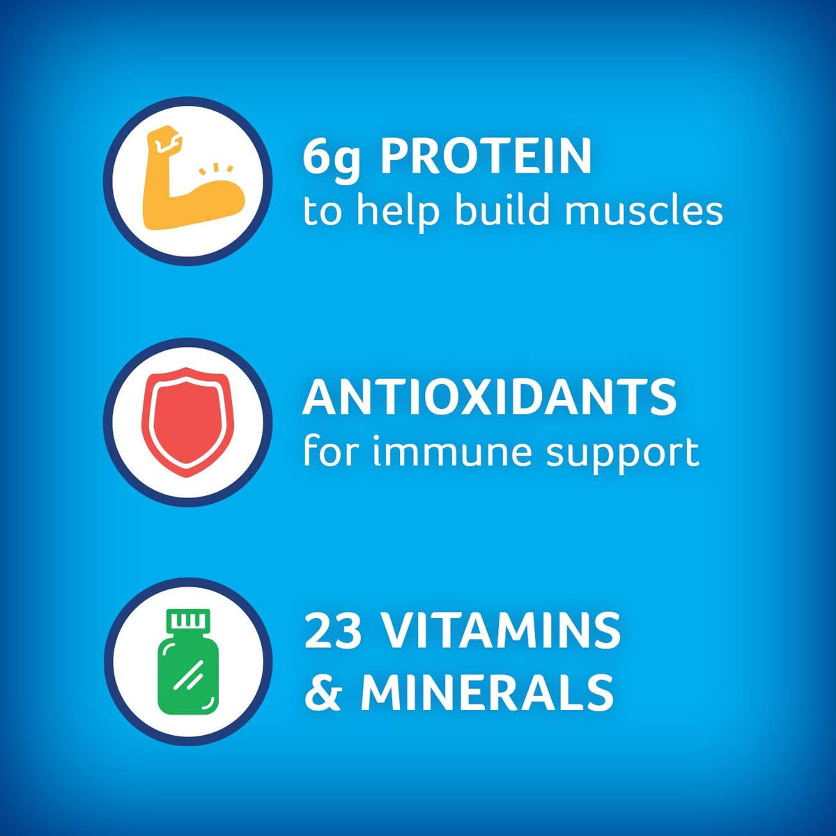 Vanilla Nutritional Shake Mix Powder for Kids with Protein and Vitamins V31882