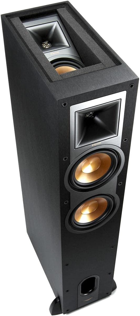 Dolby Atmos Floorstanding Speakers, Black, Pair B497
