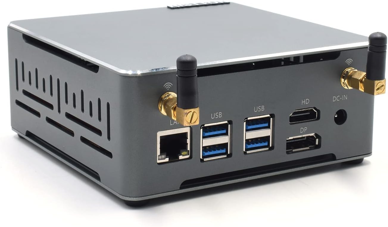 Gaming Mini PC Windows 11, AMD Ryzen 7 32GB RAM 1TB SSD, Dual HDMI & DP Output J942
