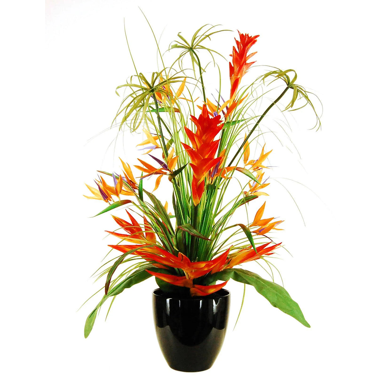 LCG Florals Deluxe Tropical Arrangement in A Tapered Vase,
