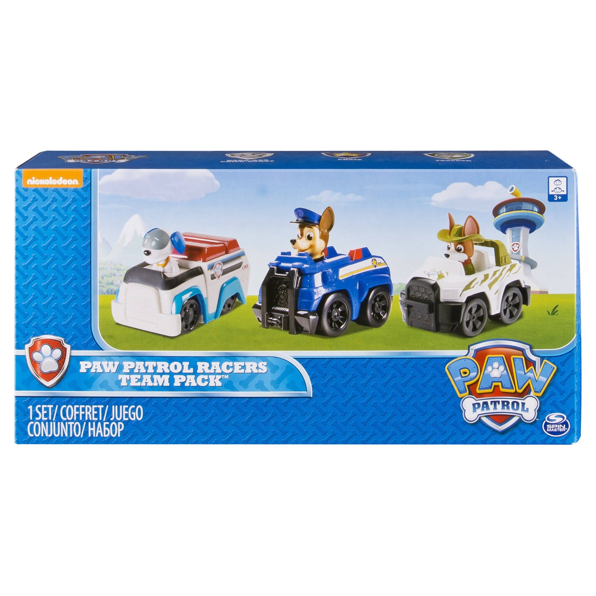 Paw Patrol Racers Vehicle Set, 3 count G87106