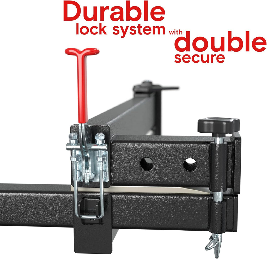 Bike Rack Adapter for 2" Hitch Receiver, Pivoting Arm S554382