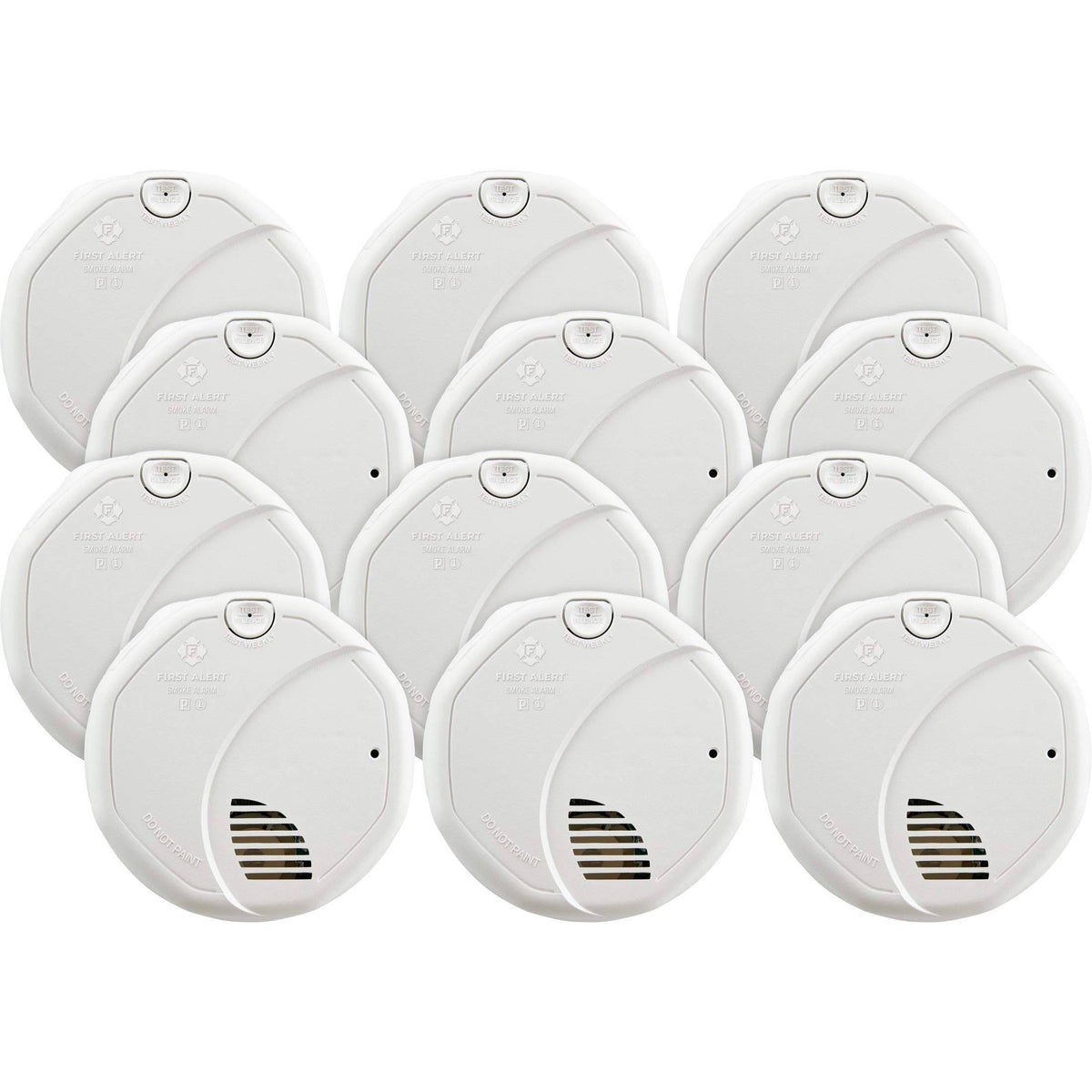 First Alert Brk SC7010B-3 Hardwired Smoke and Carbon Monoxide (CO) Detector with Battery Backup, 3 Pack