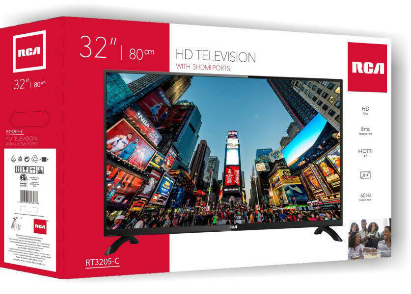 32x22 LED TV 720p Black C85893