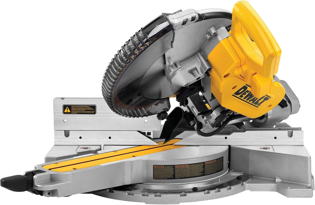 12-Inch Sliding Compound Miter Saw, Double Bevel Q37380