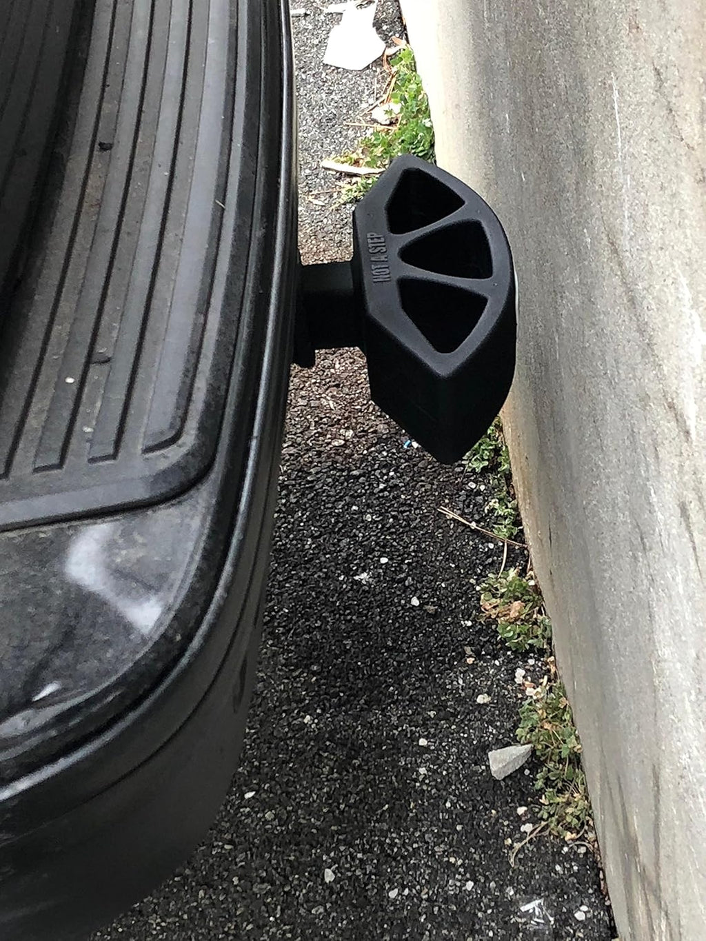 Rear Hitch Mounted Bumper Guard, Flexible Rubber, Pack of 2 E97221