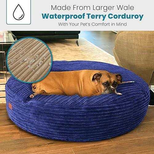 Terry Corduroy Dog Bed W798