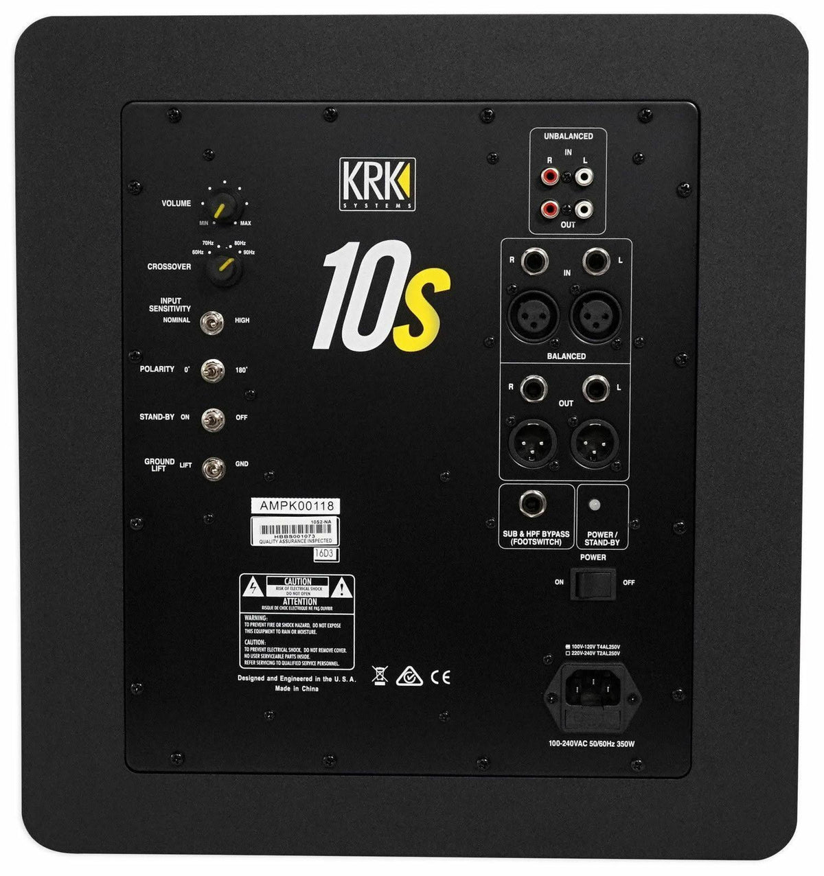 10x22 Powered Studio Subwoofer V6123