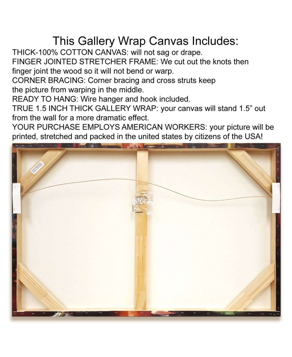 Golden Calla Lilies Giclee Print on Gallery Wrap Canvas F804838