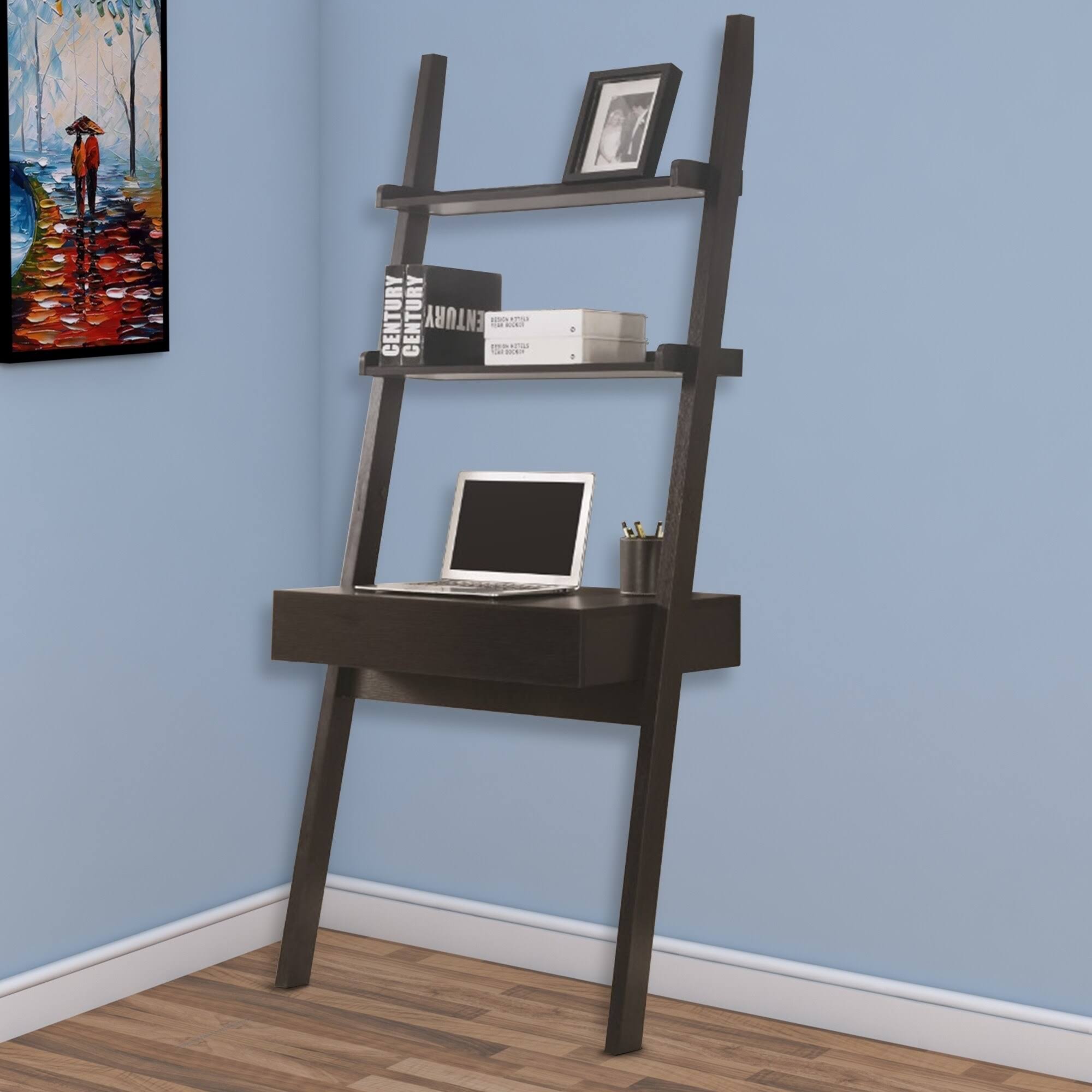Ladder Desk with One Drawer T8062