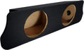 Compatible with Ford Mustang Coupe 1994-2004 Dual 12" Subwoofer Sub Box Speaker Enclosure