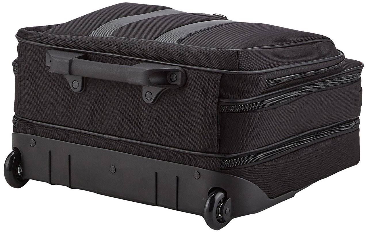 Rolling Case Nylon for 17-inch Notebooks Black Q976054