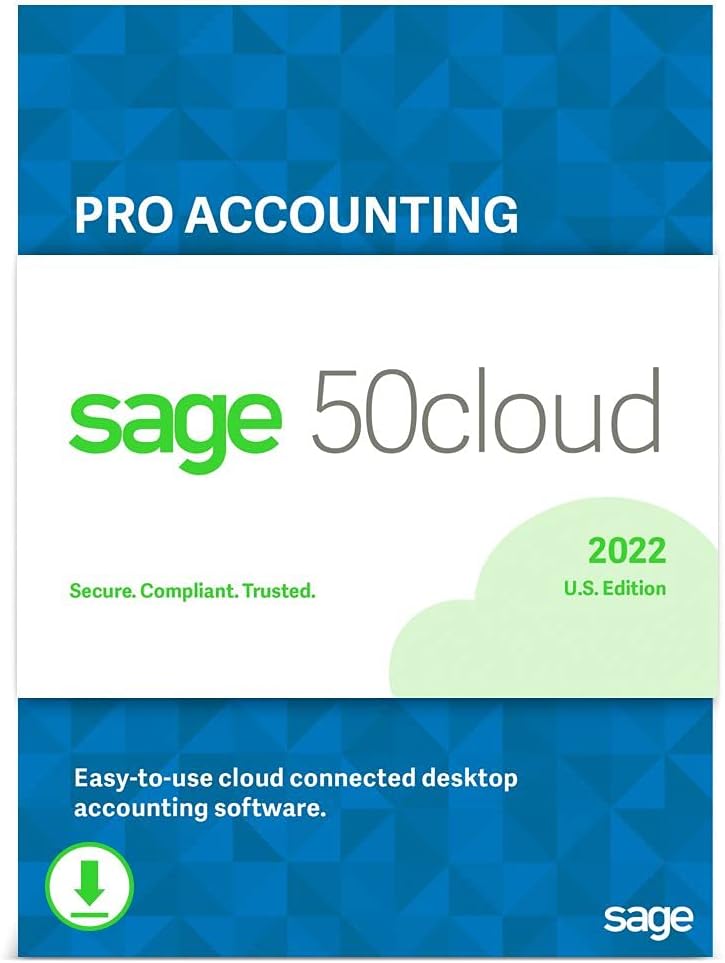 Accounting Software 2-User 1-Year Subscription PC Download O481710