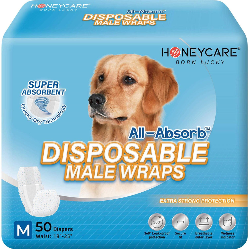 All-Absorb A25 Male Dog Wrap - Pet Supplies online store