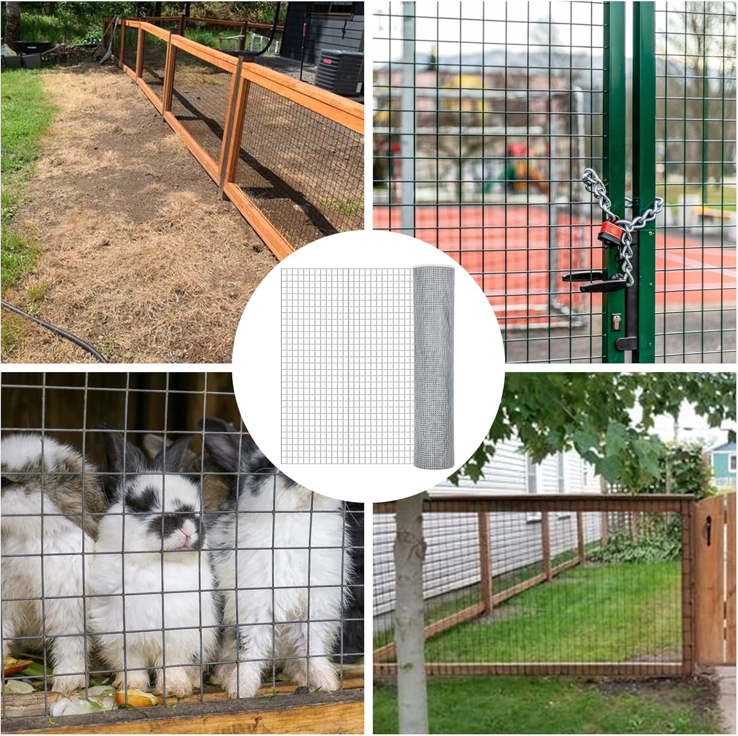 Galvanized Wire Mesh 48in x 100ft 19 Gauge for Poultry Coop Fencing P172