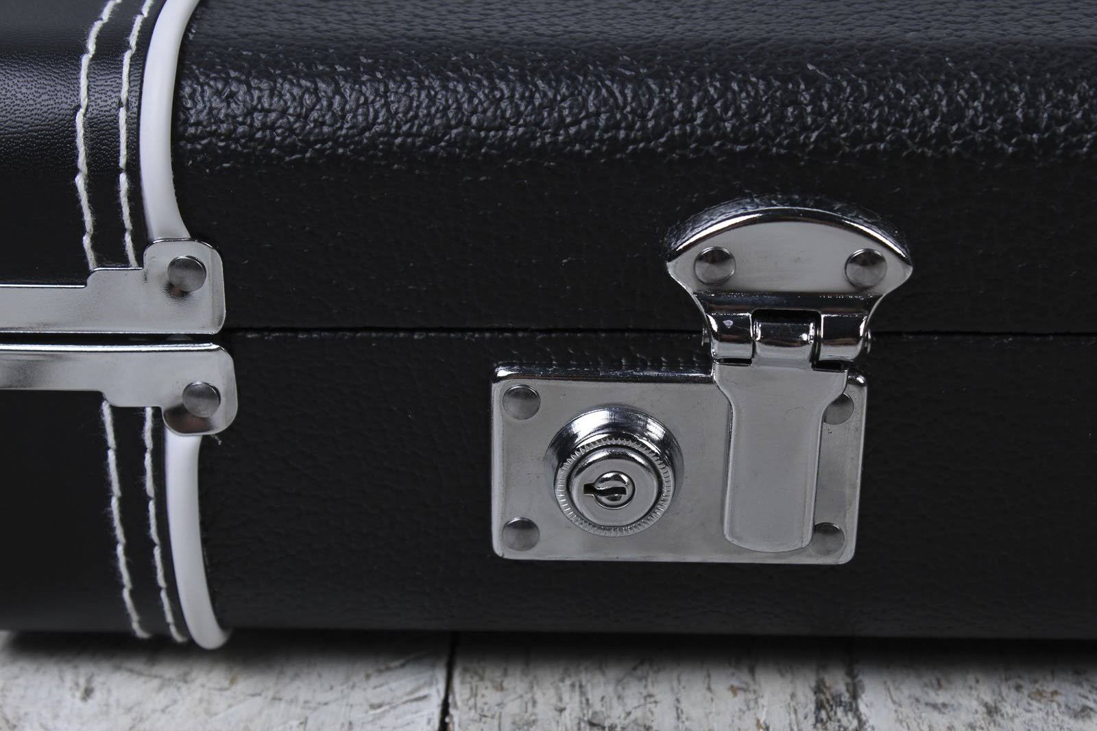 Wood Case for Precision Bass and Jazz Bass, Black I11845