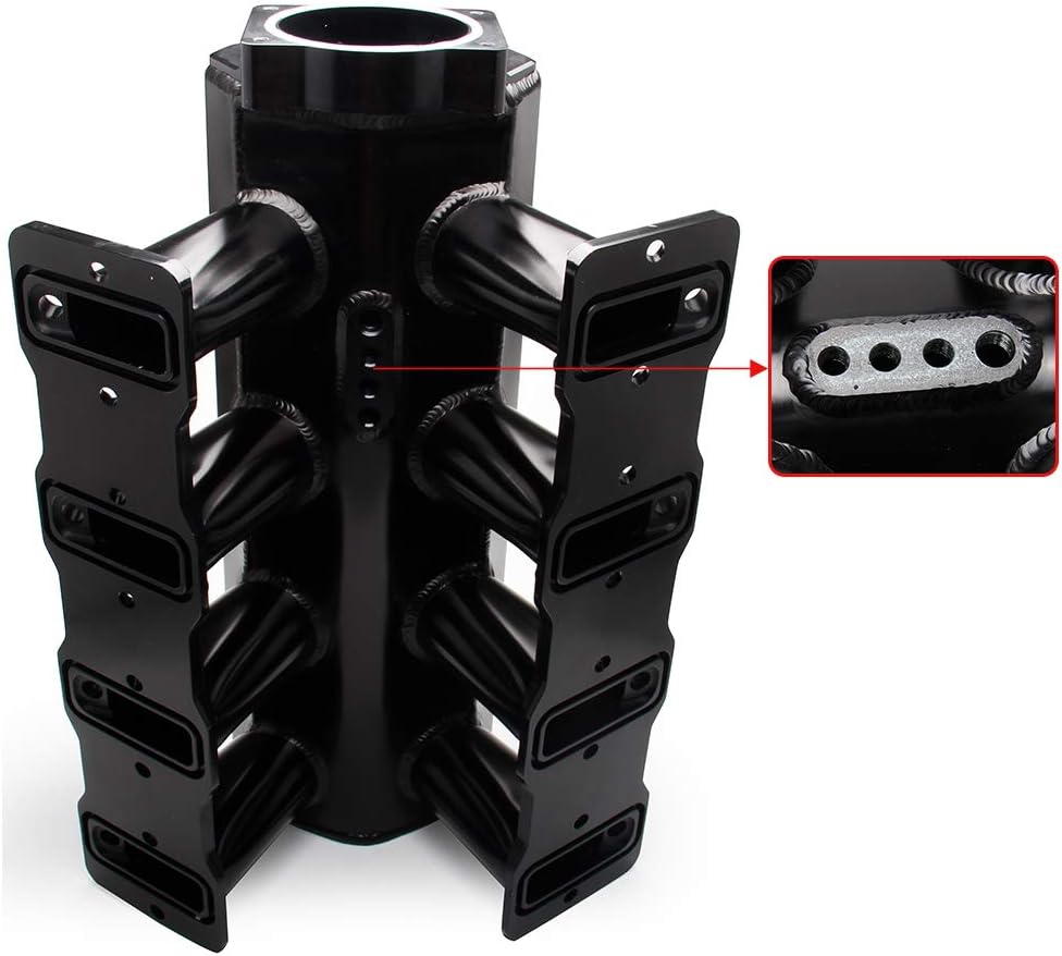 Racing Intake Manifold for 92mm Throttle Body, EFI, 15° Throttle Opening G101