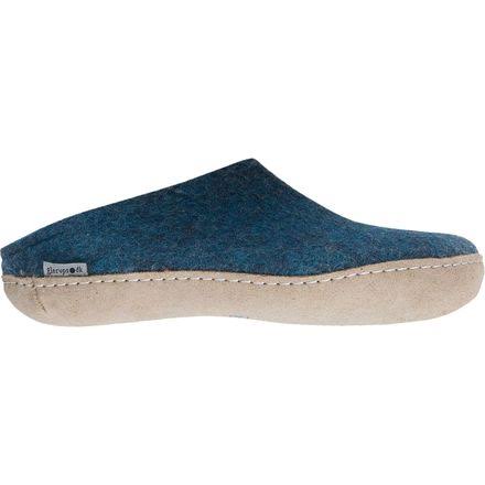 Open Heel Petrol Slipper U748526