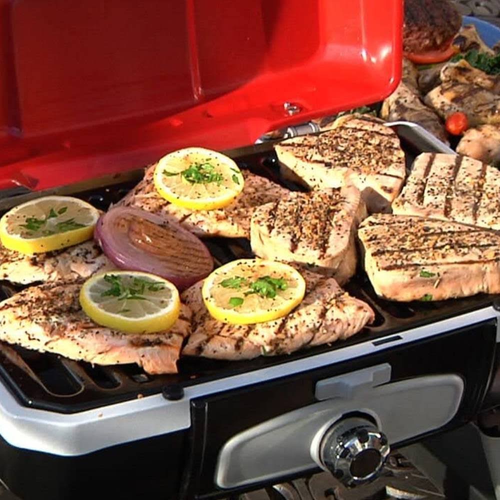 Portable Tabletop Gas Grill Red G938