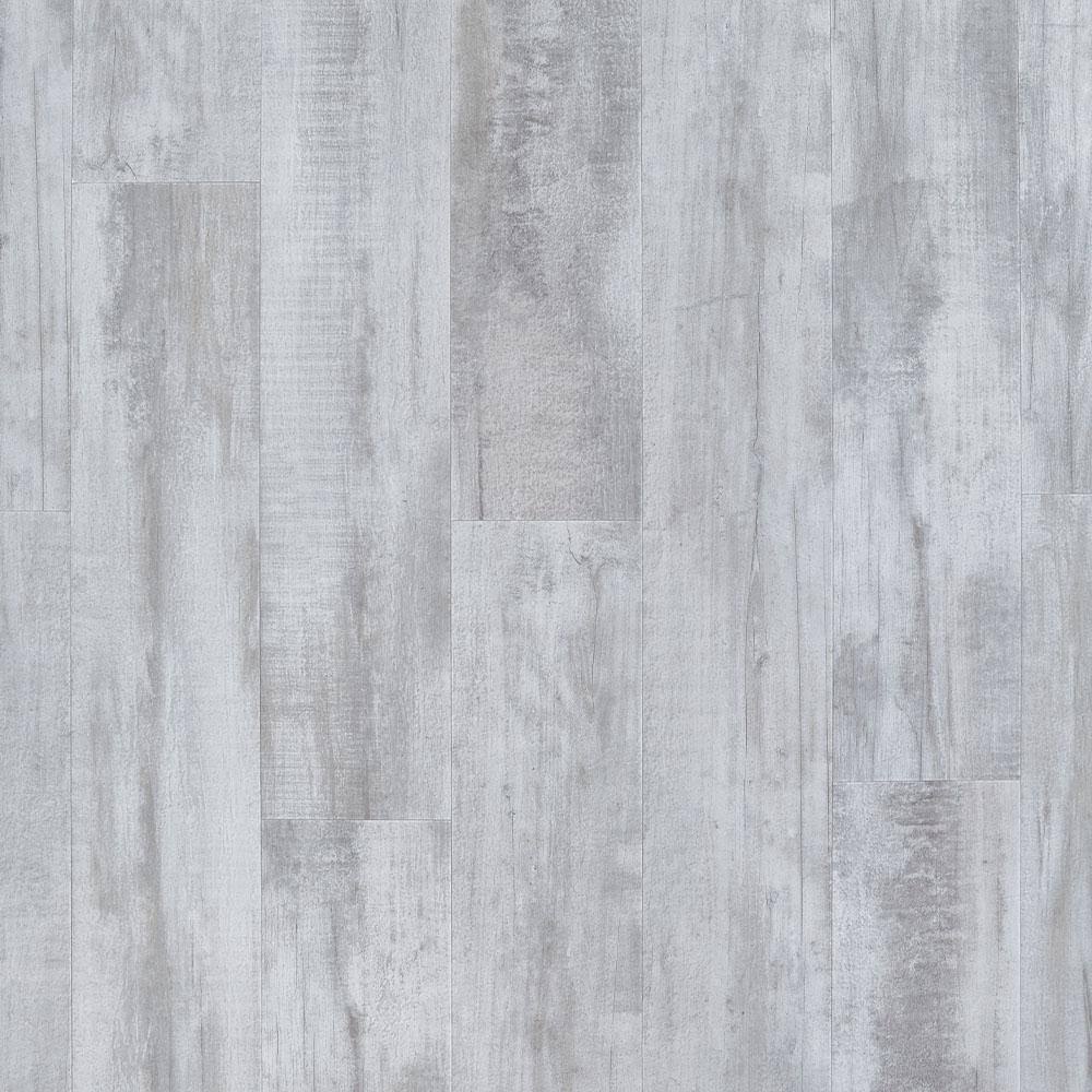 Luxury Vinyl Plank Flooring in White Cap A871