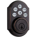Kwikset 910 Z-Wave SmartCode Lock Electronic Touchpad Deadbolt Bronze