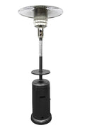 Garden Treasures 41000-BTU Hammered Silver Steel Floorstanding Liquid Propane Patio Heater | HLDS01-CB