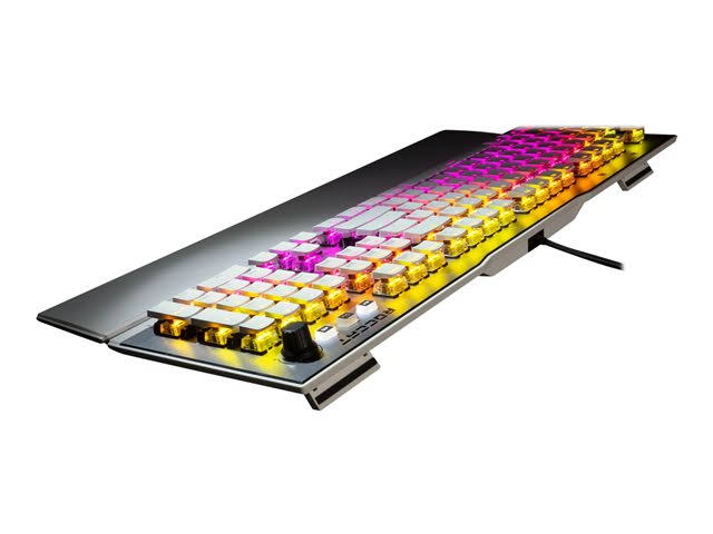 Roccat Vulcan 122 Aimo White Mechanical Gaming Keyboard Titan Switches
