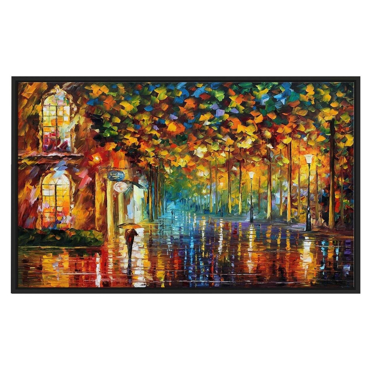 Framed Oil Painting Print on Canvas H997452