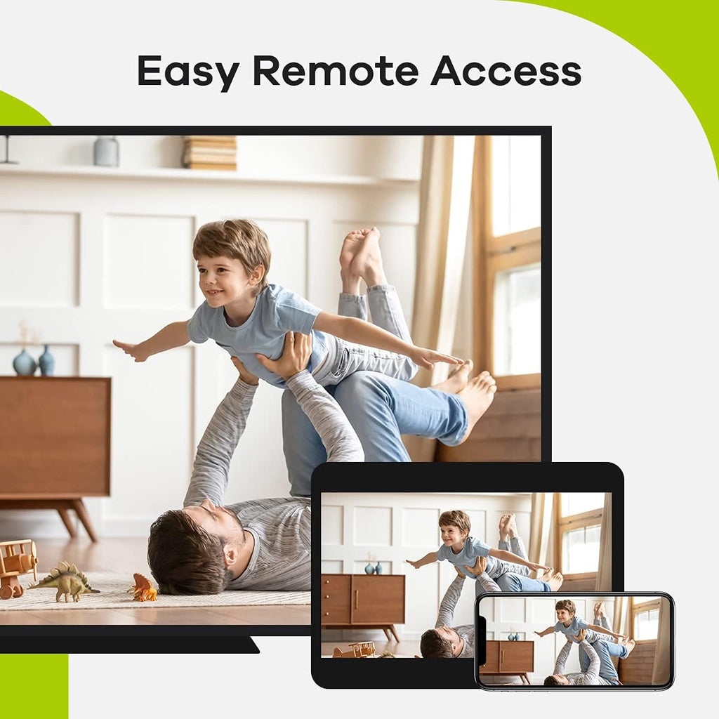 16 Channel 1080P Lite H.264+ Hybrid 5-in-1 Security DVR Recorder with Remote Access and Motion Alert Q4418