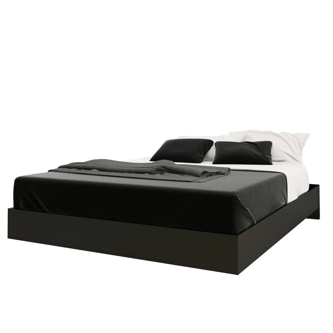 Queen Size Bedroom Set Black & White M39632