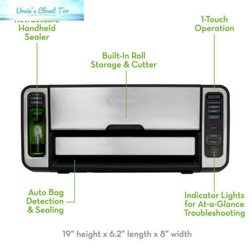 Vacuum Sealer 2-in-1 Automatic E117318