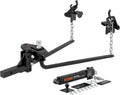 CURT 17022 Round Bar Weight Distribution Hitch with Sway Control, Up to 10K, 2-in Shank, 2-5/16-Inch Ball