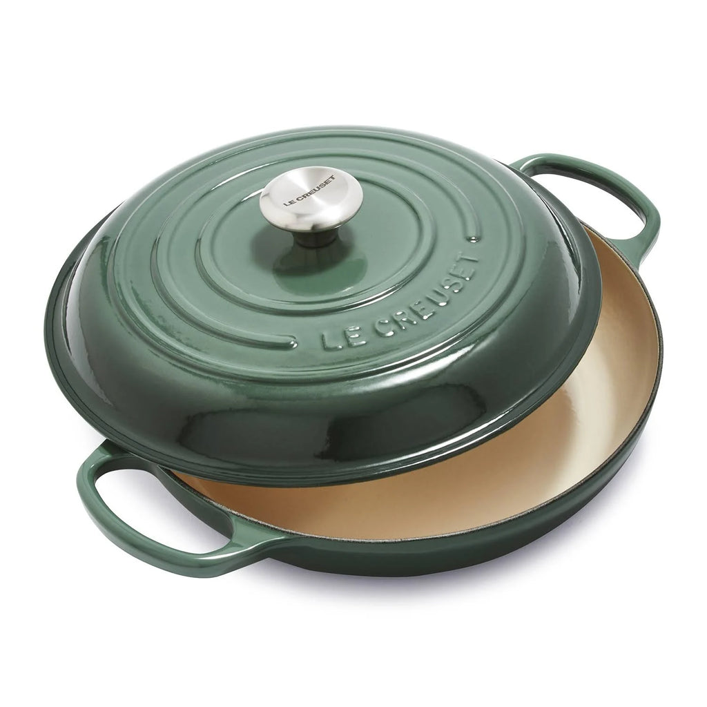 Cast Iron 3.5-Quart Deep Teal Braiser H149