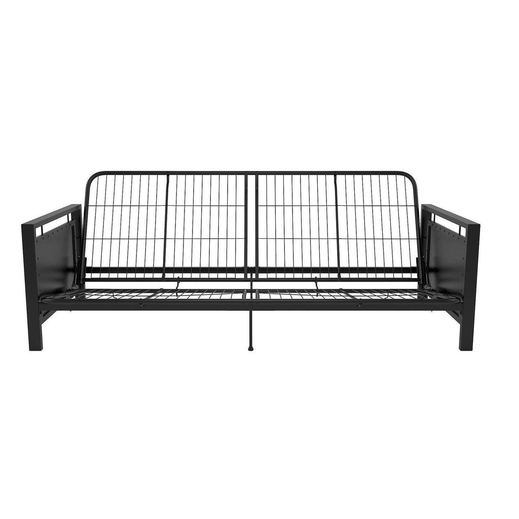 Metal Arm Futon Frame, Black V88615
