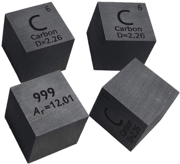 Element Cube Set 10mm Density Cubes Pure Metal Collection DIY Y229