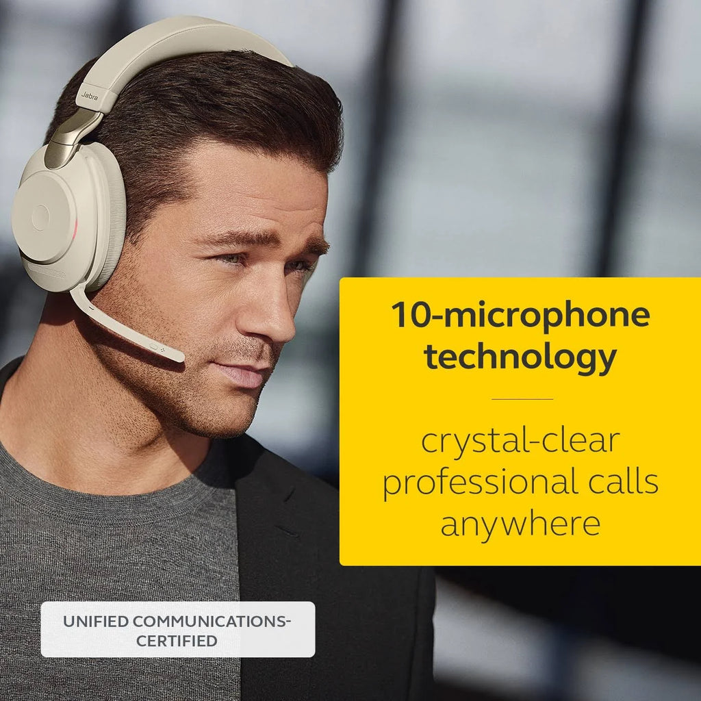 Beige Stereo Wireless Headset G665