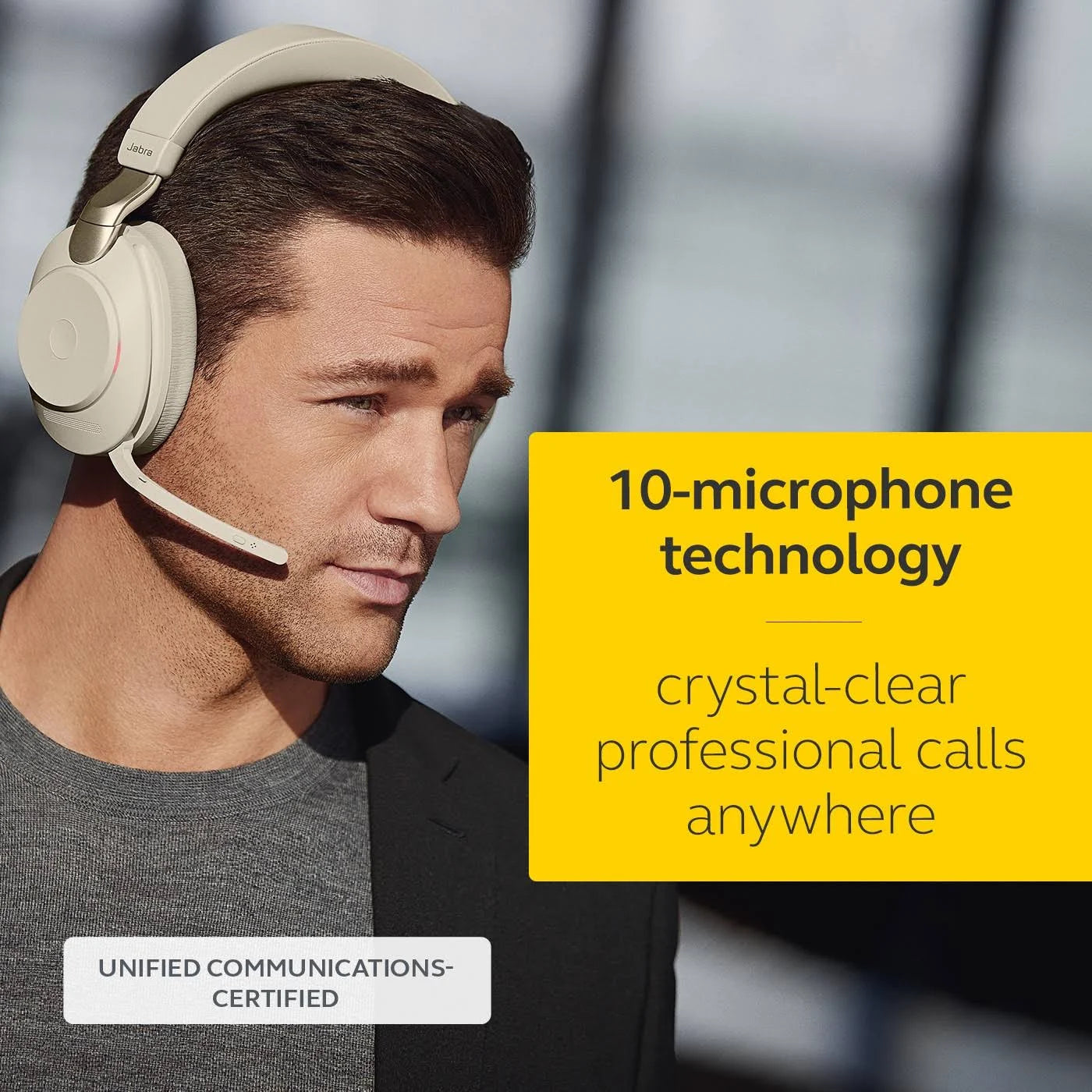 Beige Stereo Wireless Headset G665