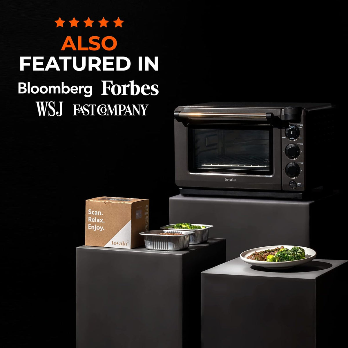 Smart Steam Countertop Oven with WiFi and 5 Cooking Modes X133280