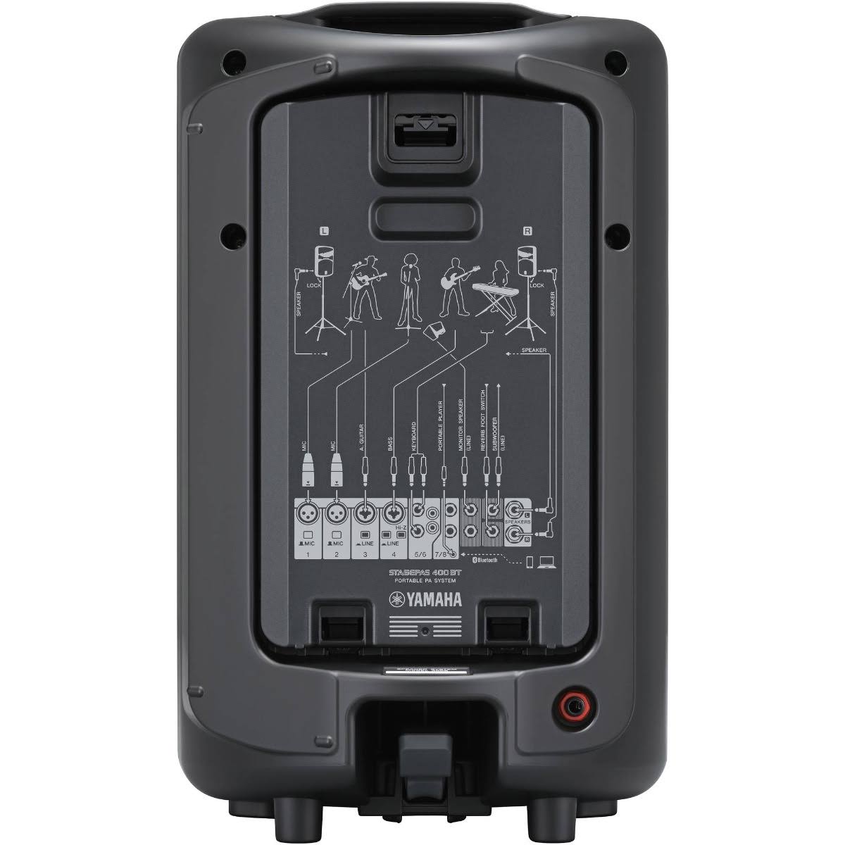 2-Way Floor-Standing PA Speakers - Wireless P442