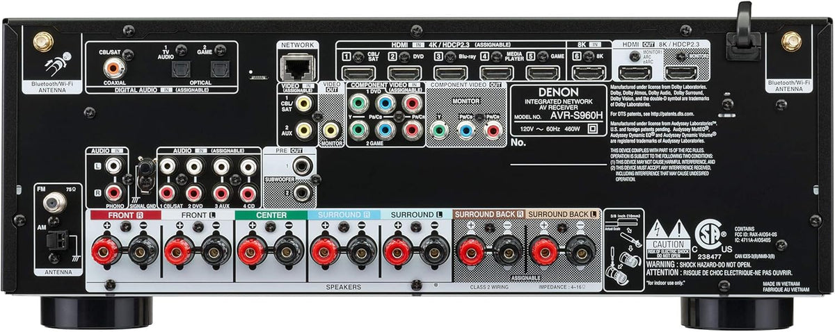 8K Ultra HD 7.2 Channel AV Receiver G3340