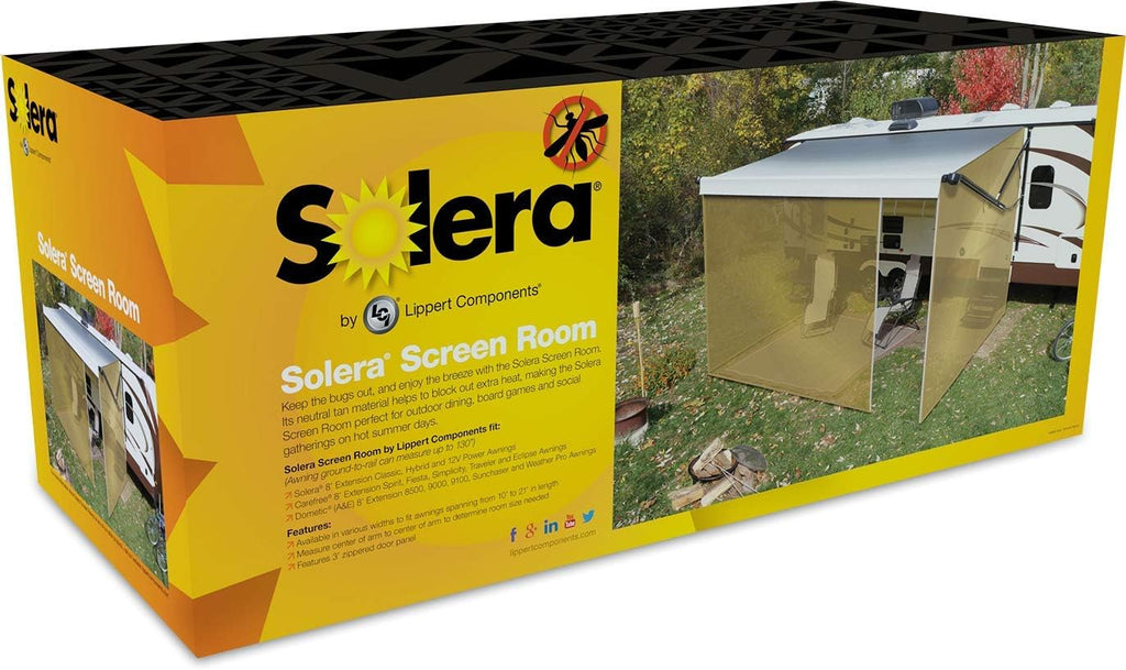 Screen Room for 5th Wheel RVs, Travel Trailers and Motorhomes Q3844