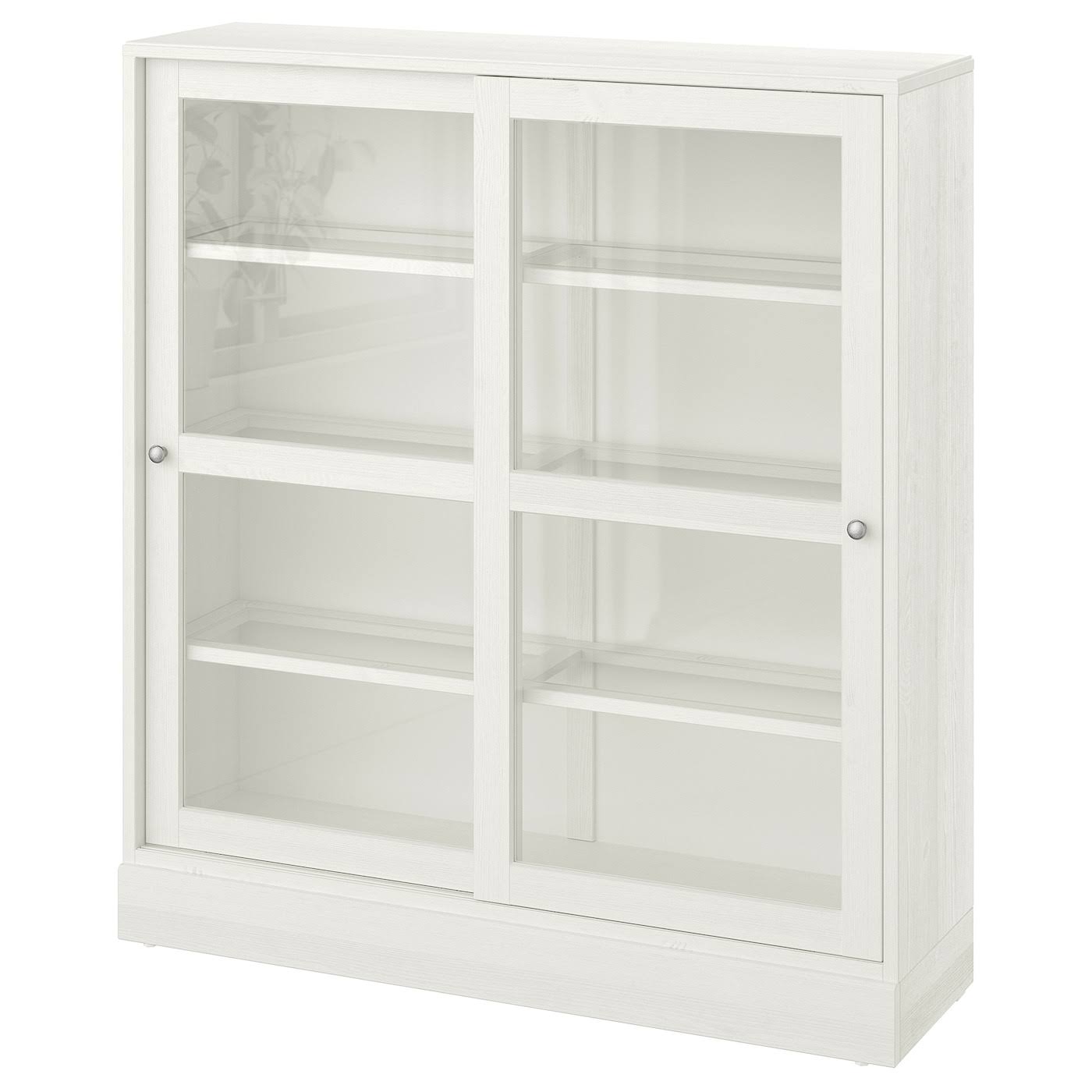 IKEA - HAVSTA Glass-Door Cabinet with Base, White Clear Glass, 47 5/8x14 5/8x52 3/4 79275119