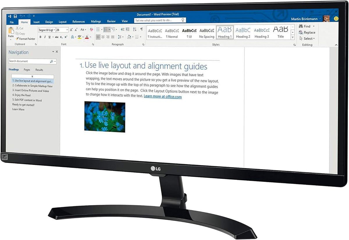 29 Inch UltraWide FHD IPS Gaming Monitor G268785